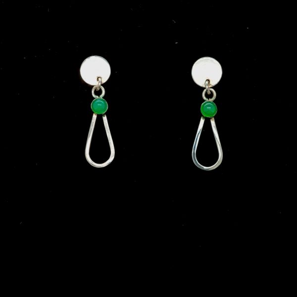 oorbellen chrysopraas