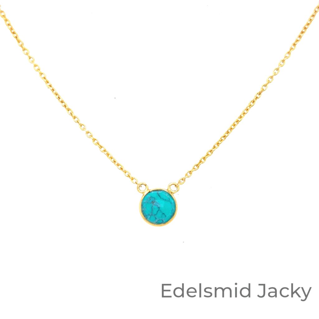 Collier verguld