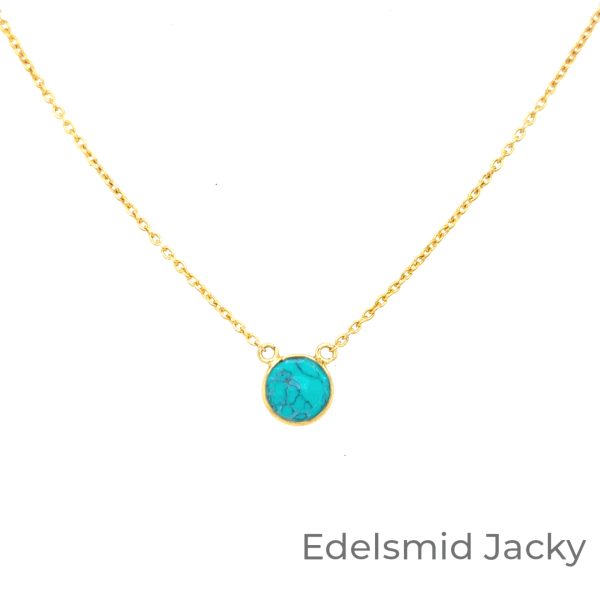 Collier verguld