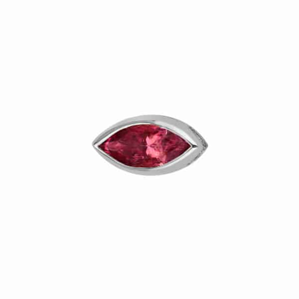 Witgouden markies in Ruby
