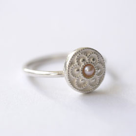 Oma knoopje ring