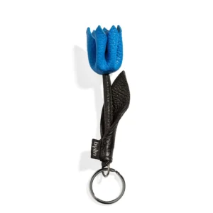 Blooming tulip keyring