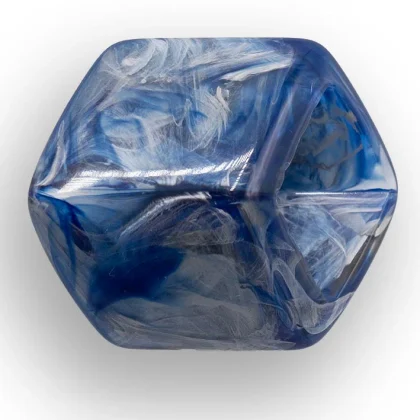 Cube jeans silver shiny