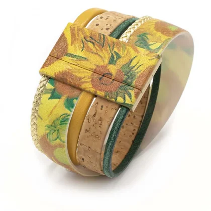 Armband 4cm Sunflowers