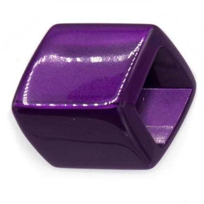 Cube Royal purple shiny